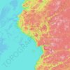 Lake Superior Provincial Park地形图、海拔、地势