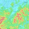 平水镇地形图、海拔、地势