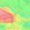 Тюмень地形图、海拔、地势
