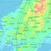 瓦房店市地形图、海拔、地势
