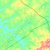 Woodlawn地形图、海拔、地势