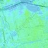 Sunter Agung地形图、海拔、地势