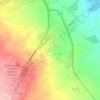 Keaau地形图、海拔、地势
