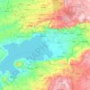 基蘇木郡地形图、海拔、地势