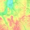 吴忠市地形图、海拔、地势