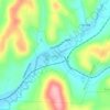 Creekside地形图、海拔、地势
