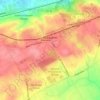 Malvern地形图、海拔、地势