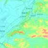 银州区地形图、海拔、地势