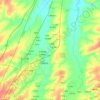 中韩（长春）国际合作示范区地形图、海拔、地势