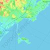 Swampscott地形图、海拔、地势