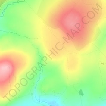 Farkland地形图、海拔、地势