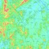 利川市地形图、海拔、地势