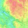 Valparaiso地形图、海拔、地势