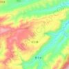 白土镇地形图、海拔、地势