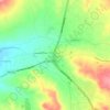 Pojoaque地形图、海拔、地势