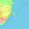 Leeward Island地形图、海拔、地势