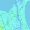 海洲郡地形图、海拔、地势