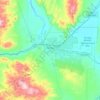 Fernley地形图、海拔、地势