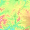 万良镇地形图、海拔、地势