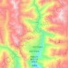 贡日门巴族乡地形图、海拔、地势