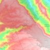 Alakaʻi Wilderness Preserve地形图、海拔、地势