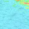 海陽省地形图、海拔、地势