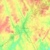 Albemarle地形图、海拔、地势