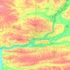 Rock Island County地形图、海拔、地势