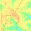 Moravia地形图、海拔、地势