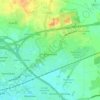 Birchwood地形图、海拔、地势