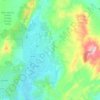 Spanish Springs地形图、海拔、地势