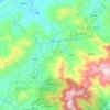 万龙山乡地形图、海拔、地势