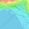 Torre Annunziata地形图、海拔、地势