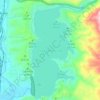 Lake Mendocino地形图、海拔、地势
