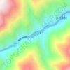 洛哩措地形图、海拔、地势
