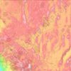 Washoe County地形图、海拔、地势