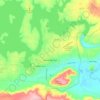 Heber Springs地形图、海拔、地势