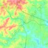 Hiram地形图、海拔、地势