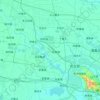 凤台县地形图、海拔、地势