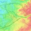 Innenstadt地形图、海拔、地势