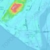林園區地形图、海拔、地势