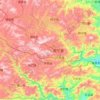 周宁县地形图、海拔、地势
