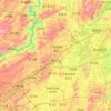 平坝区地形图、海拔、地势