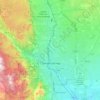 Colorado Springs地形图、海拔、地势