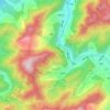瑞峰里地形图、海拔、地势