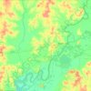 Wabash County地形图、海拔、地势