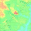 Town of Mount Morris地形图、海拔、地势