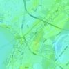 大清河地形图、海拔、地势
