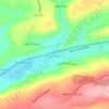 Mahanoy City地形图、海拔、地势