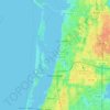 清水地形图、海拔、地势